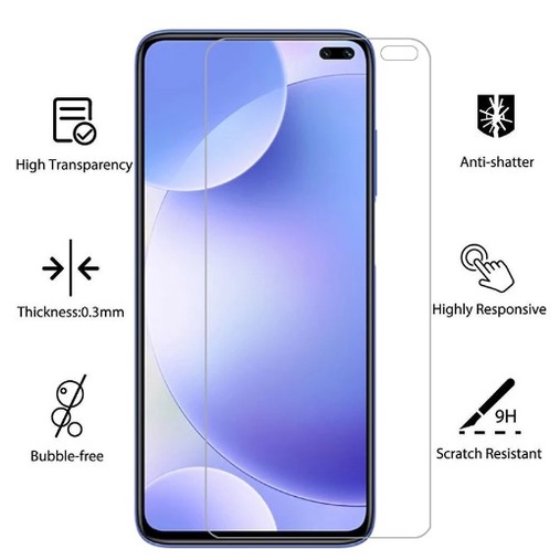 Kính cường lực Xiaomi Redmi K30 / K30i | Độ cứng 9H, dày 0.3 mm