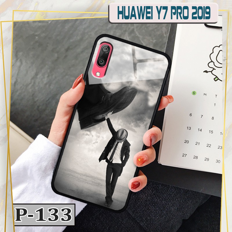 Ốp Huawei Y7 Pro 2019 - lưng kính in hình 3D