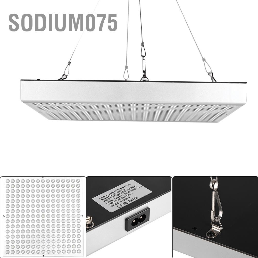 Có thể bán buôn Đèn LED trồng cây trong nhà AC85-265V 45W Đèn LED phát triển ánh sáng xanh + đỏ + trắng Hàng giao ngaySodium075