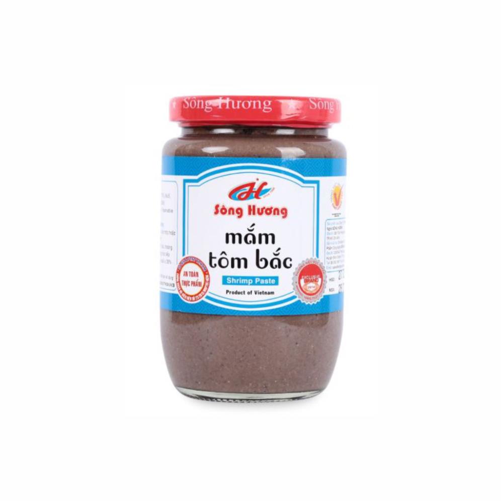 3 Hũ Mắm Tôm Bắc Sông Hương Foods Hũ 430g - Ăn kèm bún đậu , chấm xoài , thịt luộc , nấu bún riêu , kho thịt