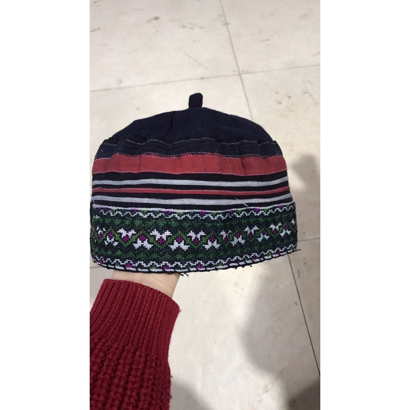 Mũ Nồi Nam Dân Tộc Dao Đỏ Sapa