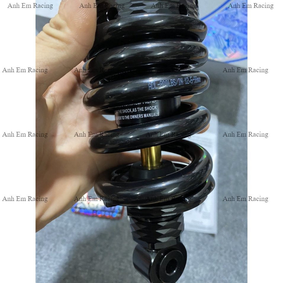 Phuộc Adelin Chính Hãng Gắn Winner Ex150 Đen Ty Vàng Không Bình Dầu