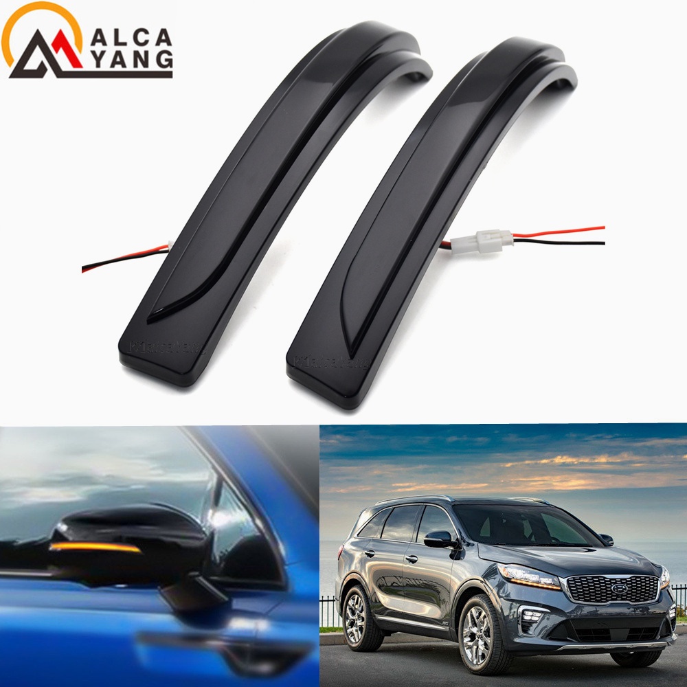 Đèn LED Xi Nhan Gắn Gương Chiếu Hậu Cho Xe Hơi Kia Sorento 2016 2017 2018 2019 2020