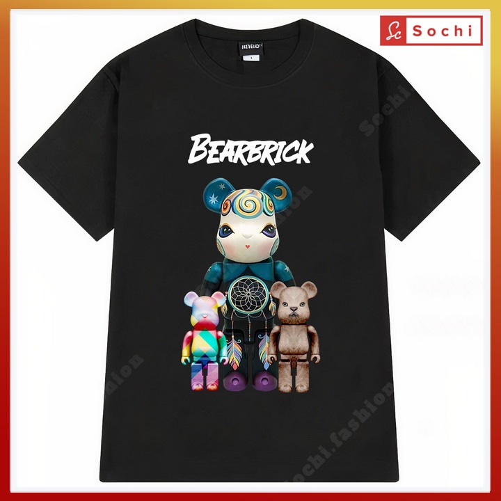 Áo cộc tay nam nữ Gấu Brick phong cách Hàn Quốc thời trang cao cấp CZ643