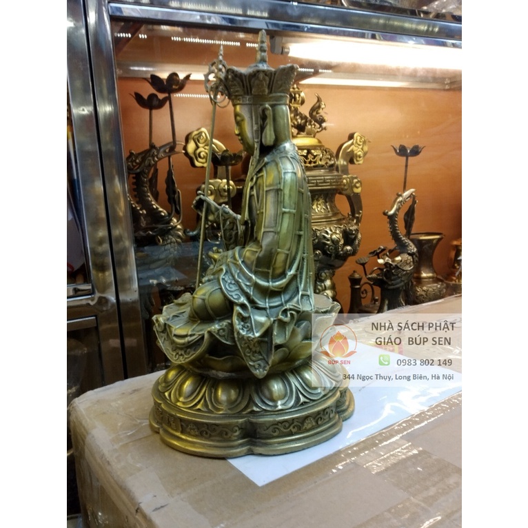 Tượng  Bồ Tát Địa Tạng bằng đồng  - Tượng Phật