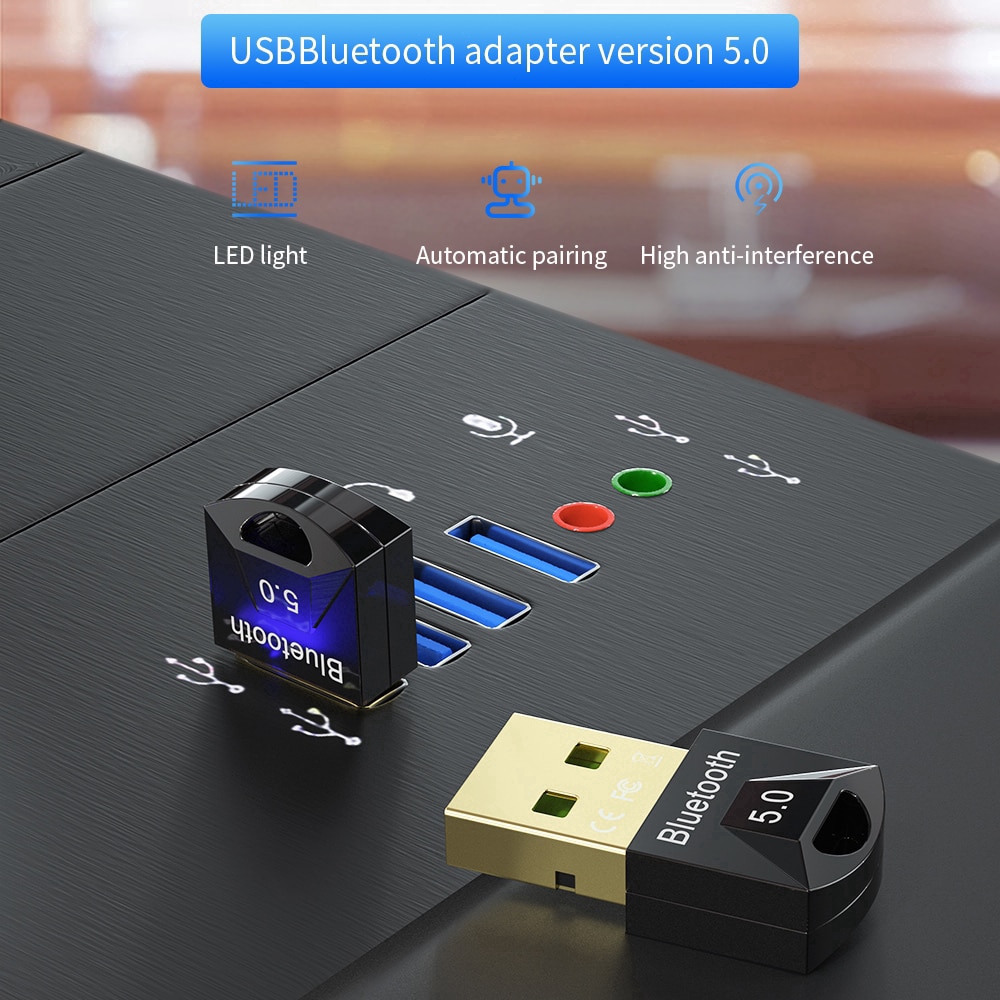 Essager Thiết Bị Truyền Nhận Tín Hiệu Bluetooth 5.0 Cho Máy Tính Ps4