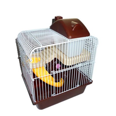 [Mua một Tặng ba] 14 tỉnh miễn phí vận chuyển nhỏ/lớn hamster biệt thự Lồng hamster lồng hai lớp liền mạch bánh xe