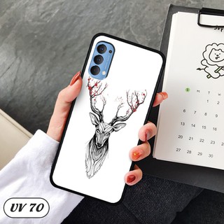 Ốp lưng Oppo Reno 4 - lưng nhám