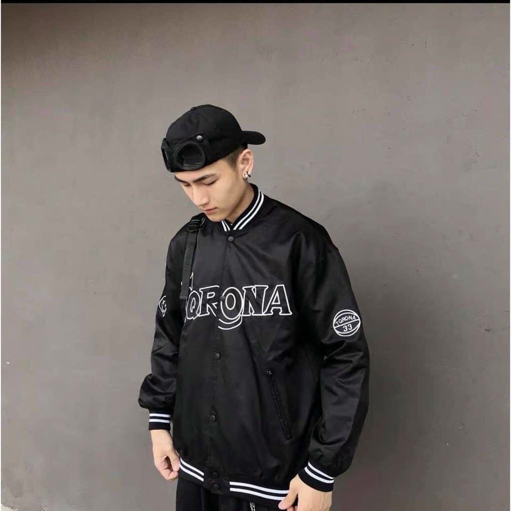 [Ảnh Thật] Áo Khoác Dù Nam Nữ Kiểu Bomber Thêu TQRONA Unisex Form Rộng AK223 Ulzzang Hè | BigBuy360 - bigbuy360.vn