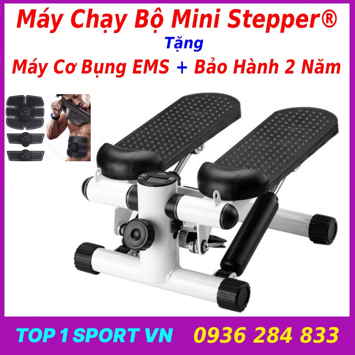 Máy chạy bộ cơ đa năng CrentPlaying® tặng kèm dây cáp + Bàn xoay eo + Giá đỡ tập cơ bụng -Bảo hành 12 tháng