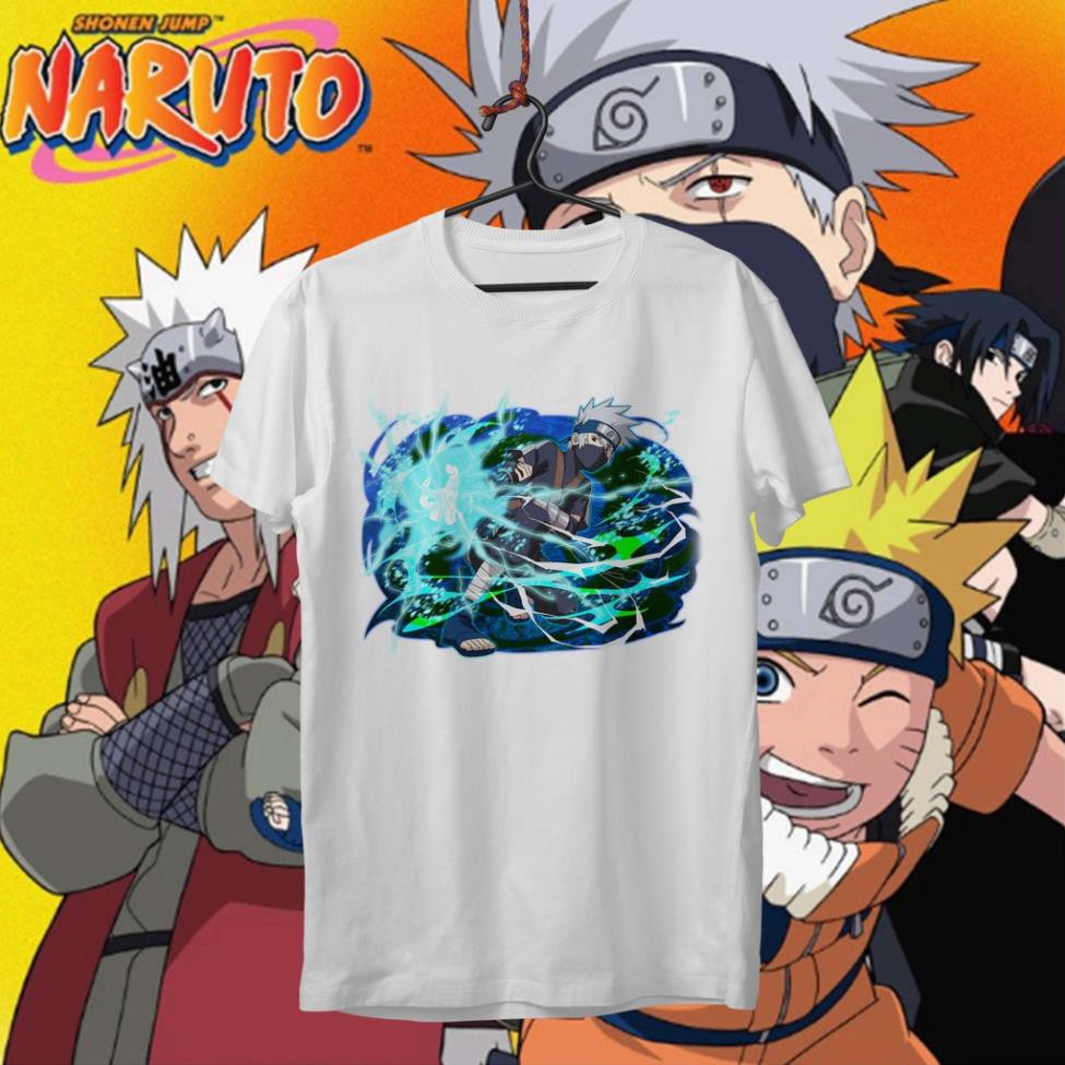 RẺ VÔ ĐỊCH- [KAKASHI] Áo Thun Naruto - Hatake Kakashi cực chất và đẹp - KKS-019