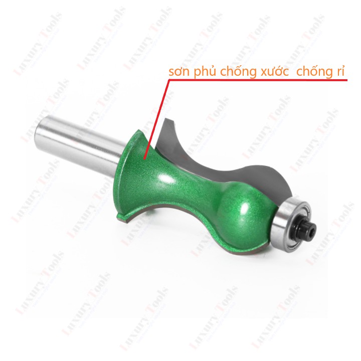 Mũi soi - tay vịn cầu thang cao cấp mũi soi gỗ CỐT 12.7MM