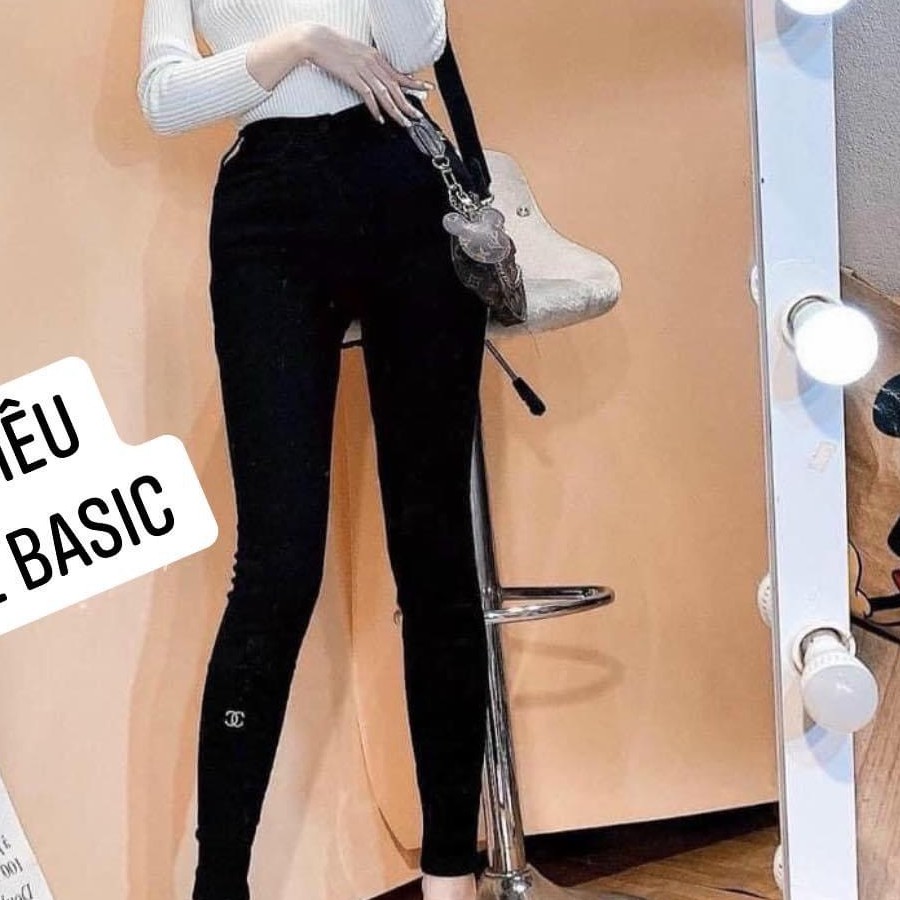 Quần Jean Thêu Chữ X Dáng Ôm Siêu Co Dãn Cao Cấp | BigBuy360 - bigbuy360.vn