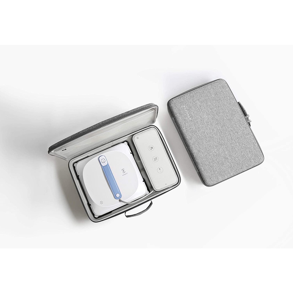 Robot lau kính Ecovacs Winbot 920, màu trắng, lau kính sạch bong