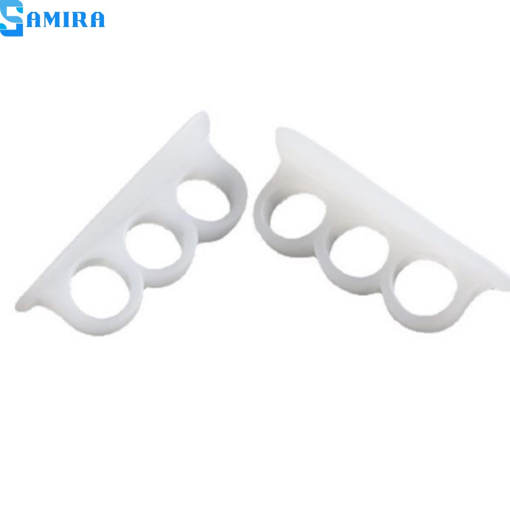 Cặp gel silicone mềm hỗ trợ tách định hình sửa ngón chân giảm đau chuyên dụng cao cấp SA11