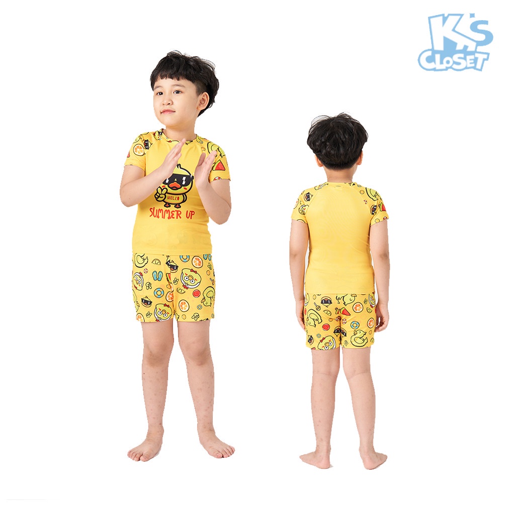 Bộ Đồ Bơi Cho Bé Trai K'S CLOSET  KT107THS / KT119THS / KT47TWS / KT51TWS / KT61TWS