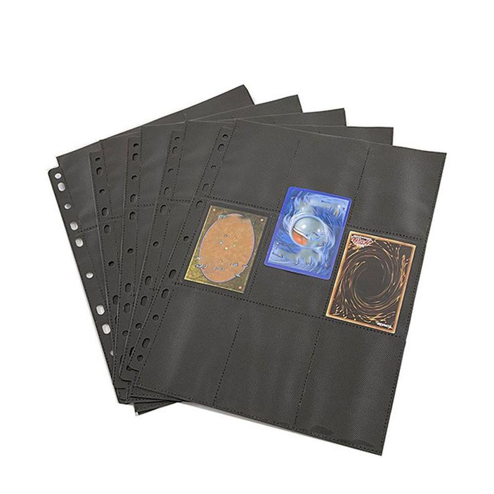 Album Đựng Thẻ Sưu Tầm Hình Vé Máy Bay Màu Đen