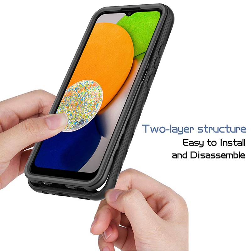 Ốp Điện Thoại Trong Suốt Chống Trượt Chống Rơi Cho Samsung Galaxy A04E