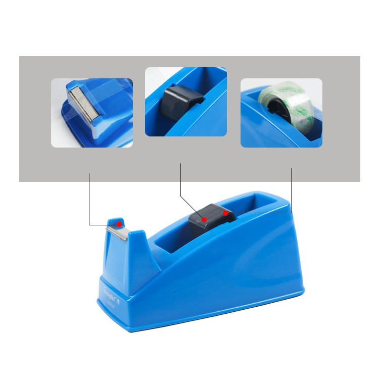 Dụng cụ cắt băng dính văn phòng để bàn 18mm/ 24mm Guangbo JDZ9156, JDZ9157