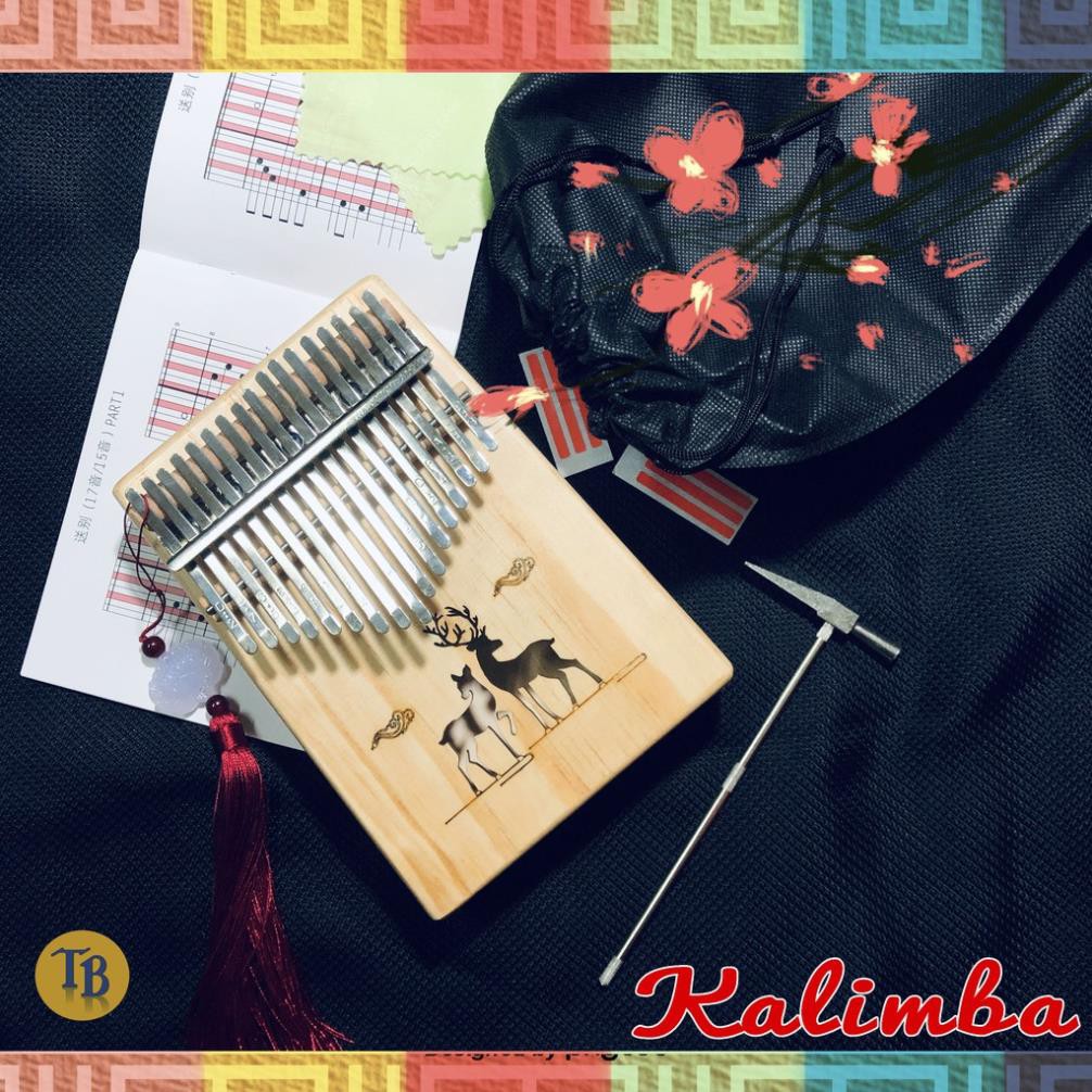 Đàn Kalimba 17 phím chất lượng cao