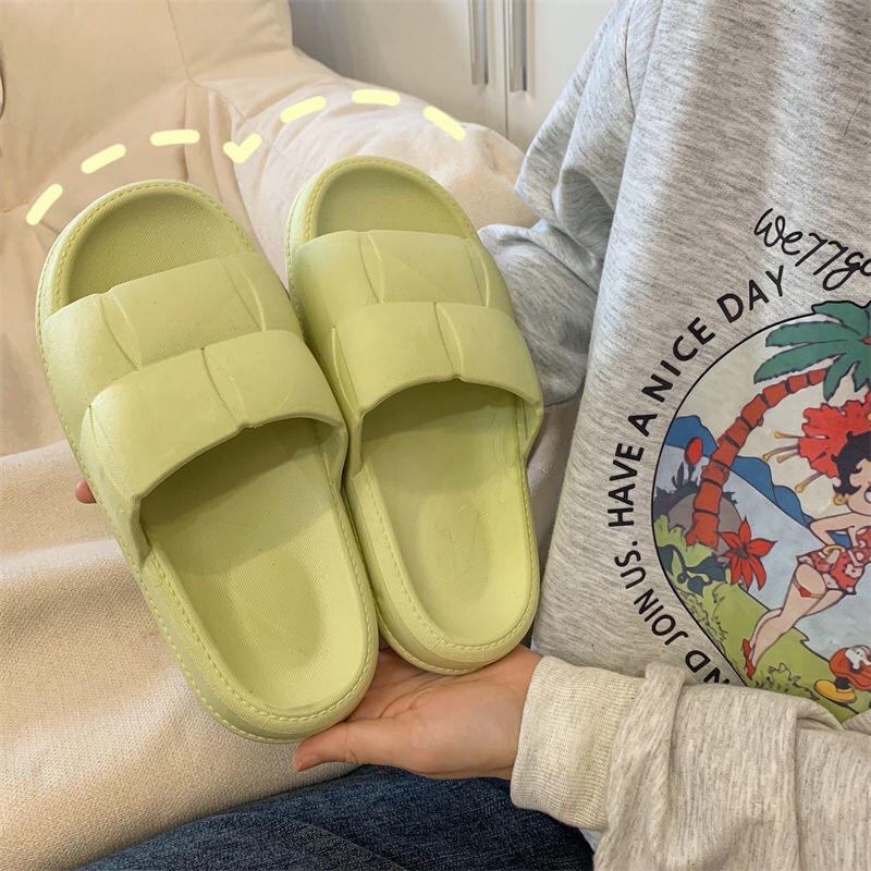 JY300-A0 Dép bánh mì đúc liền 5 màu sắc kiểu mới