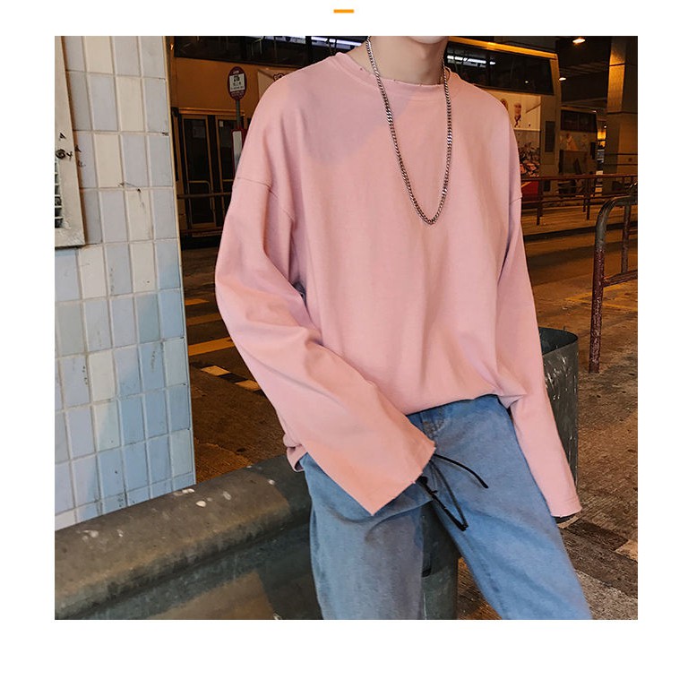 Áo Sweater LEAVES PINK Unisex