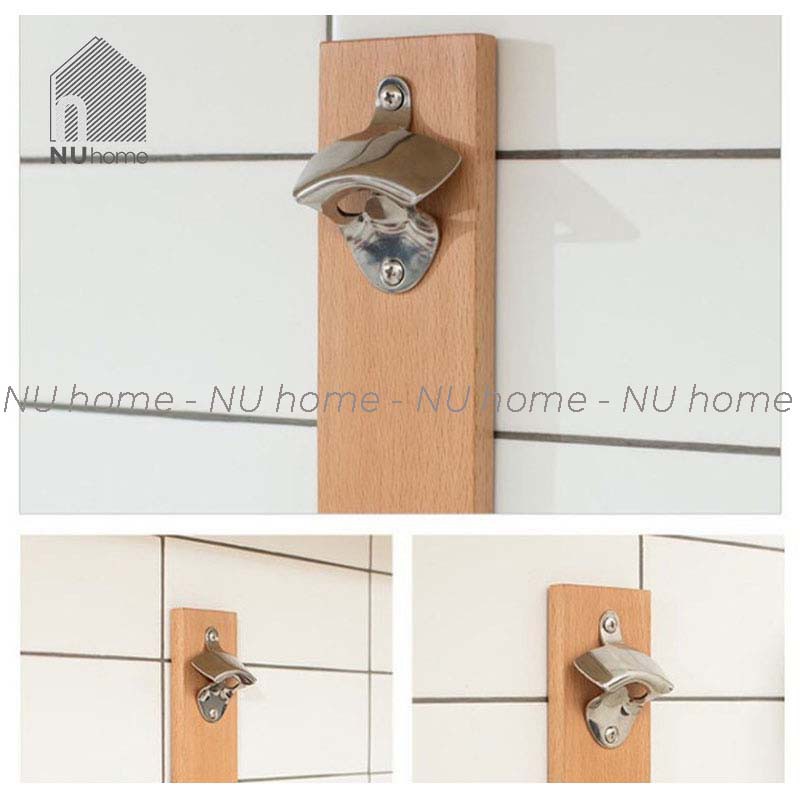 nuhome.vn | Dụng cụ khui bia, nước ngọt - Biru, được thiết kế đơn giản bằng chất liệu gỗ cao cấp, sang trọng và đẹp mắt