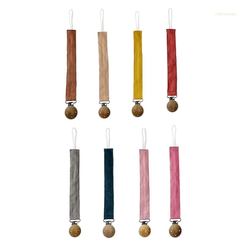 Giá Đỡ Núm Ti Giả Bằng Cotton Có Dây Treo Tiện Dụng Cho Bé Sơ Sinh