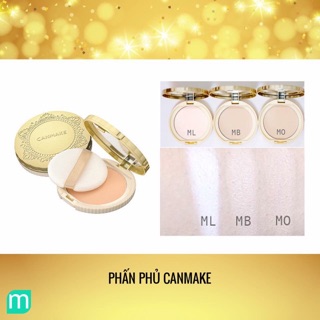 Phấn phủ kiềm dầu Canmake Nhật Bản