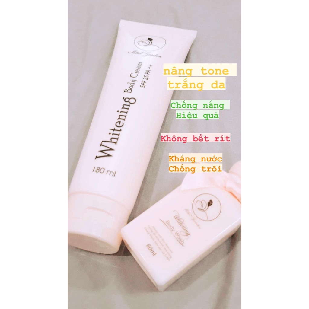 Kem Body Men Bia MINIGARDEN