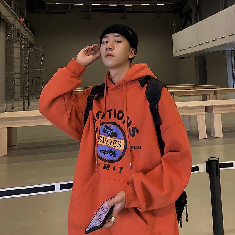 Áo nỉ bông có mũ nam nữ, áo hoodie unisex free size M0TI in logo trước , phom rộng phong cách hàn quốc ulzzang cực đẹp