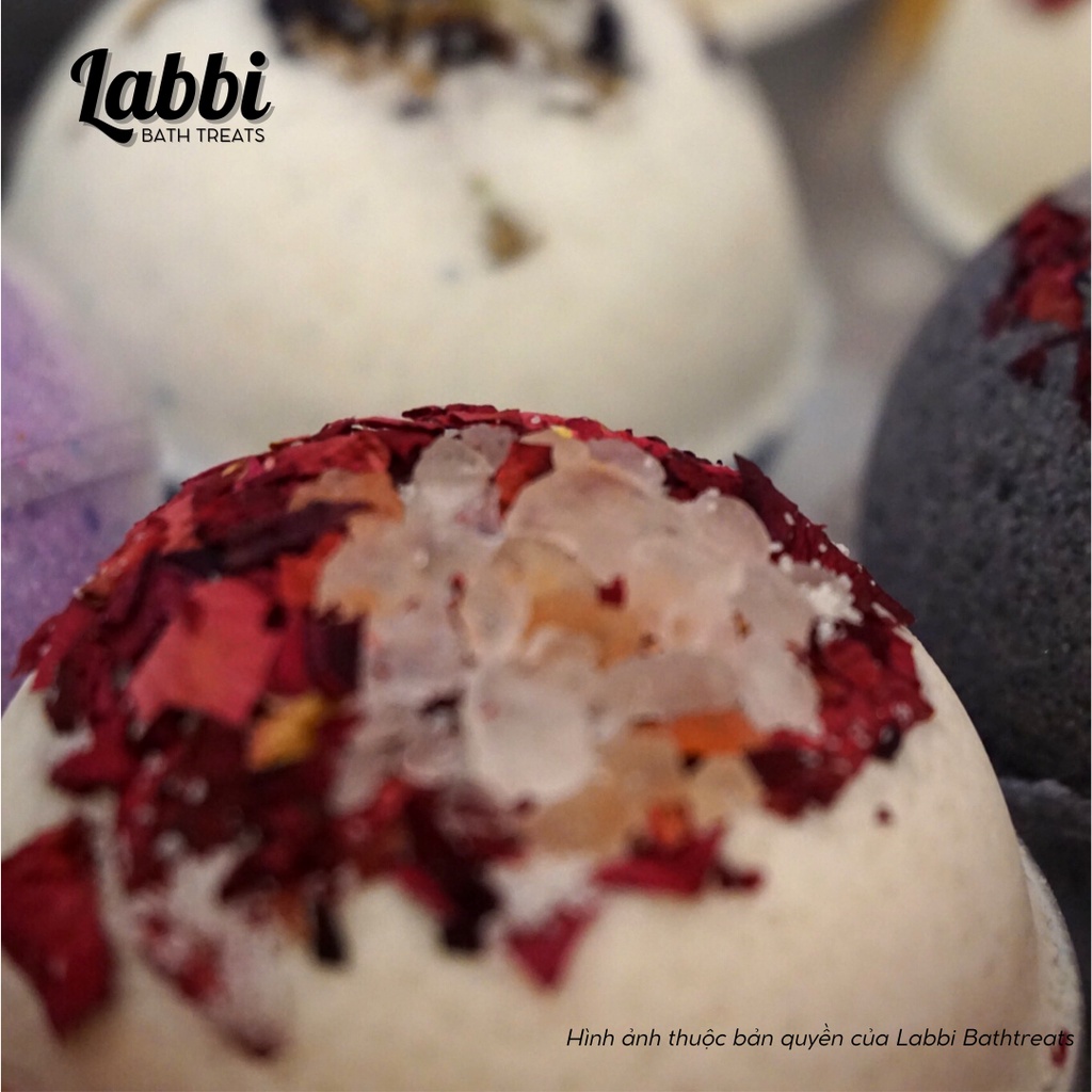 WHITE MORNING [Labbi] Bath bomb / Viên sủi bồn tắm / Bom tắm