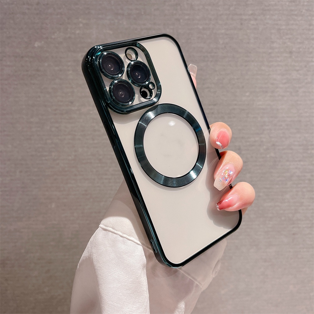 Ốp Điện Thoại Cứng Trong Suốt Có Vòng Nhẫn Kim Loại Bảo Vệ camera Cho iphone 13 pro max 12 pro max 11 pro max 12mini 13mini 13pro 12pro