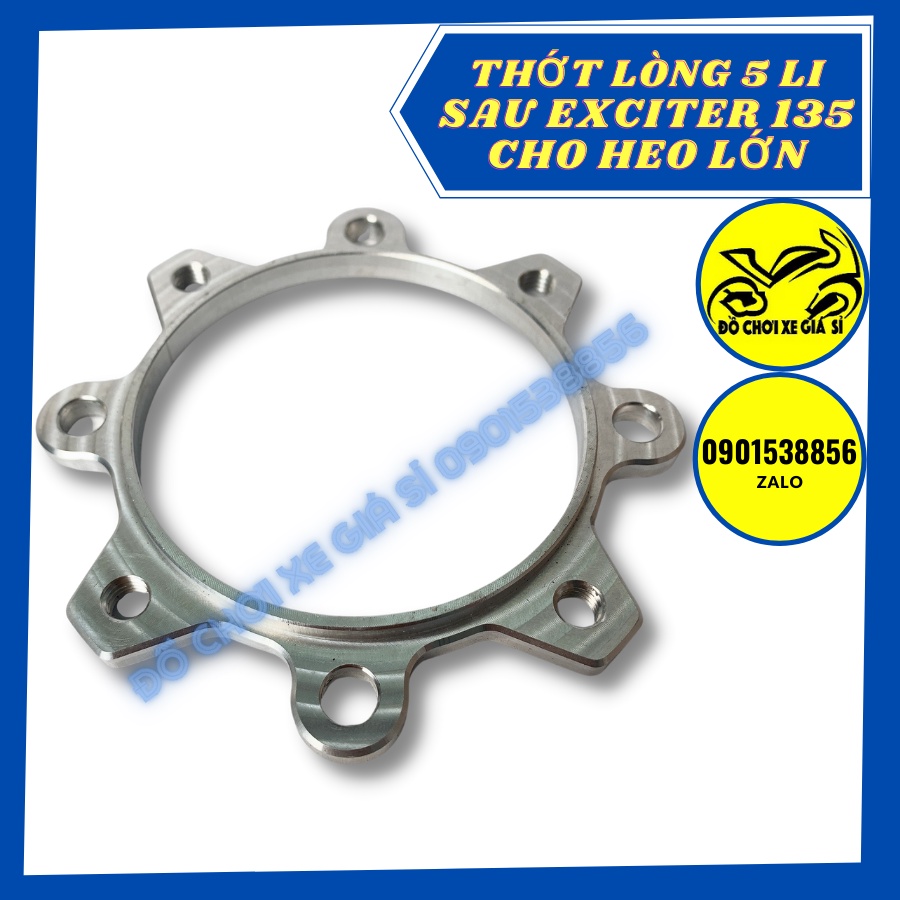 Thớt lòng sau Ex 135 xài cho đĩa sau lên heo lớn