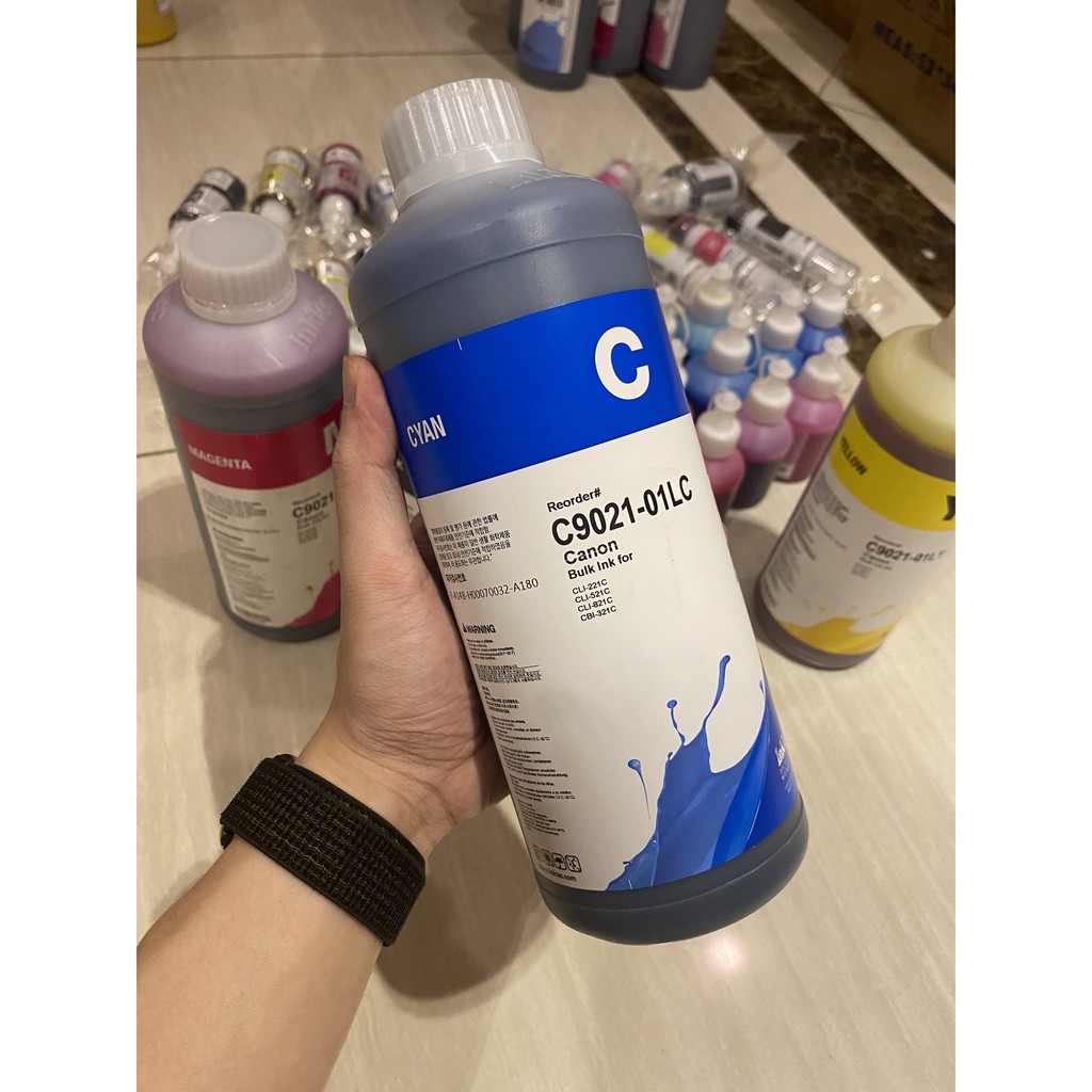 Bộ Mực Màu Nước INKTEC| Máy in Cano.n iP3600/ 4600/ 4700/– MP540/ 550/ 560/ 628/ 640/ 980/ 988/ 990/- MX860/ 868..( 1L )