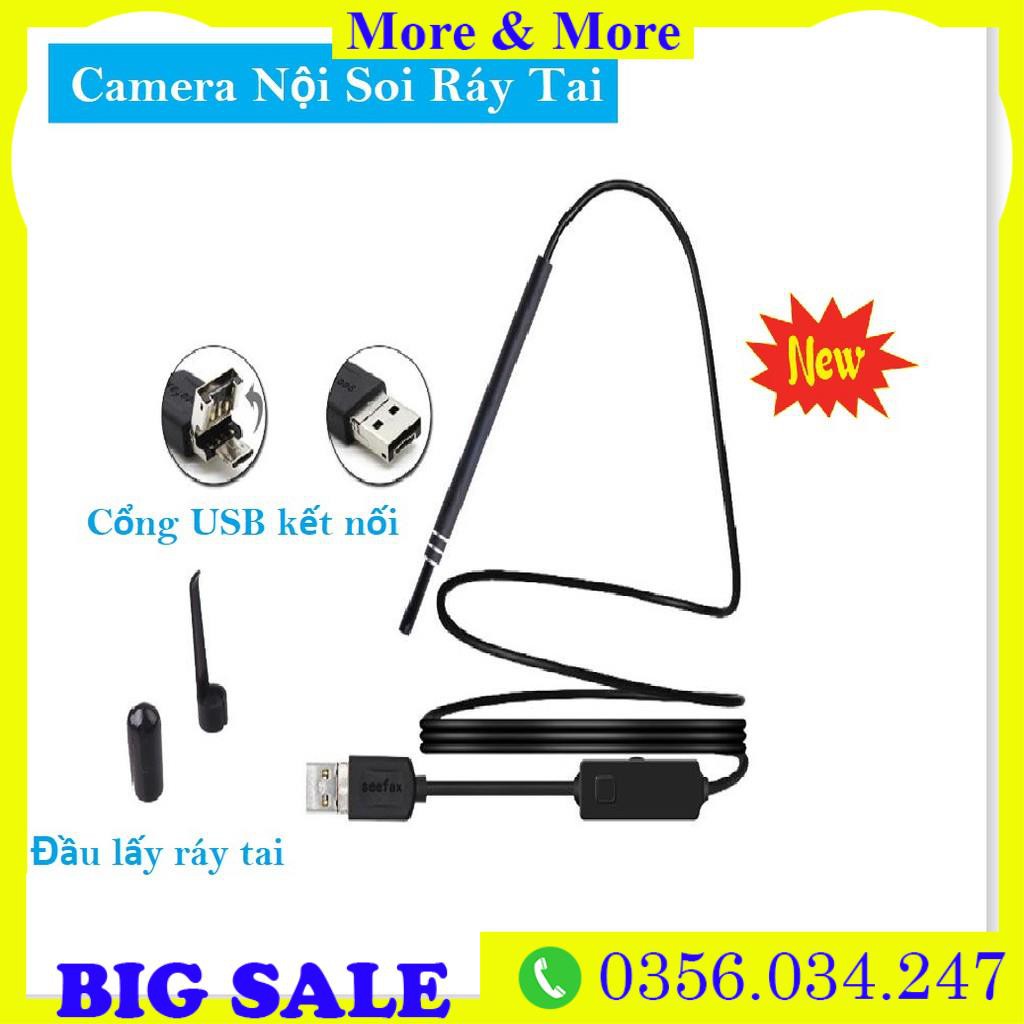 ⭐️ Giá rẻ hủy diệt ⭐️ Camera Nội Soi Tai Siêu Nét Đi Kèm Bộ Đầu Lấy Ráy ⭐️ Nhỏ Gọn, Chống nước⭐️FREESHIP b