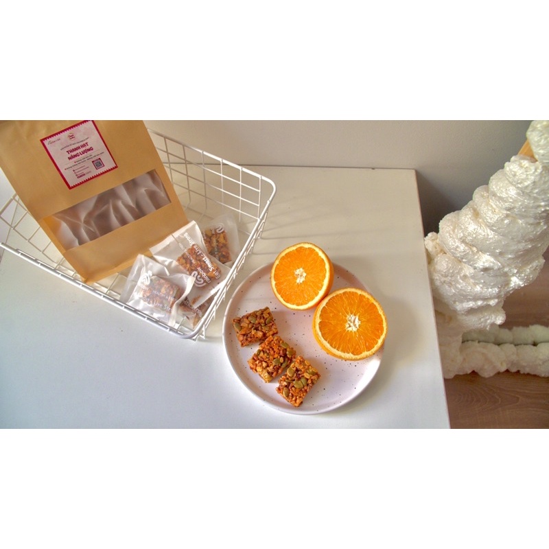 Thanh hạt năng lượng - Ăn vặt giảm cân Chanhealthy