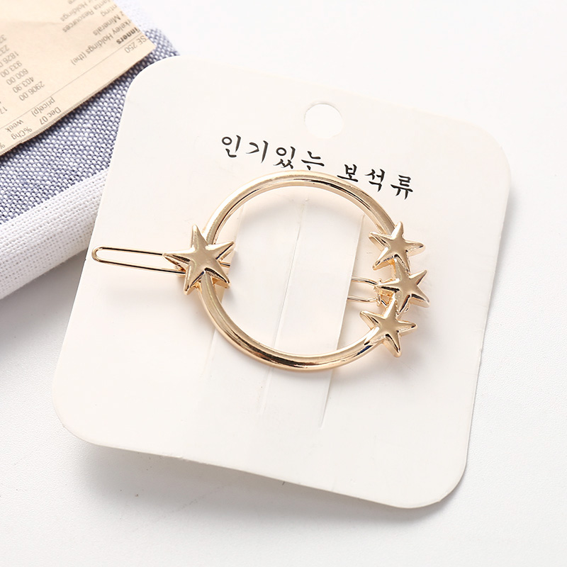 Kẹp Tóc Kim Loại Đính Ngọc Trai Xinh Xắn Cho Nữ