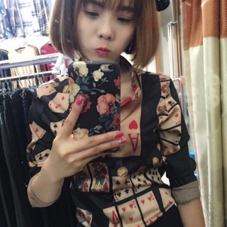 Sơ mi lụa bài 3d