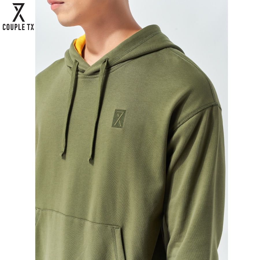 Áo hoodie nam form rộng Couple TX dáng basic chất cotton dày ấm áp mùa thu đông MHO 1001