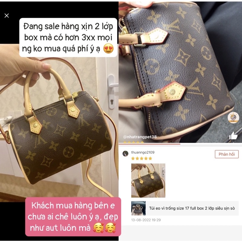 Túi eo vì trống size 15 full box 2 lớp siêu sịn sò 57448#
