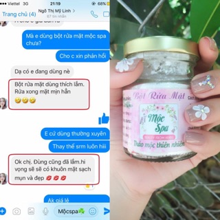 Bột rửa mặt
