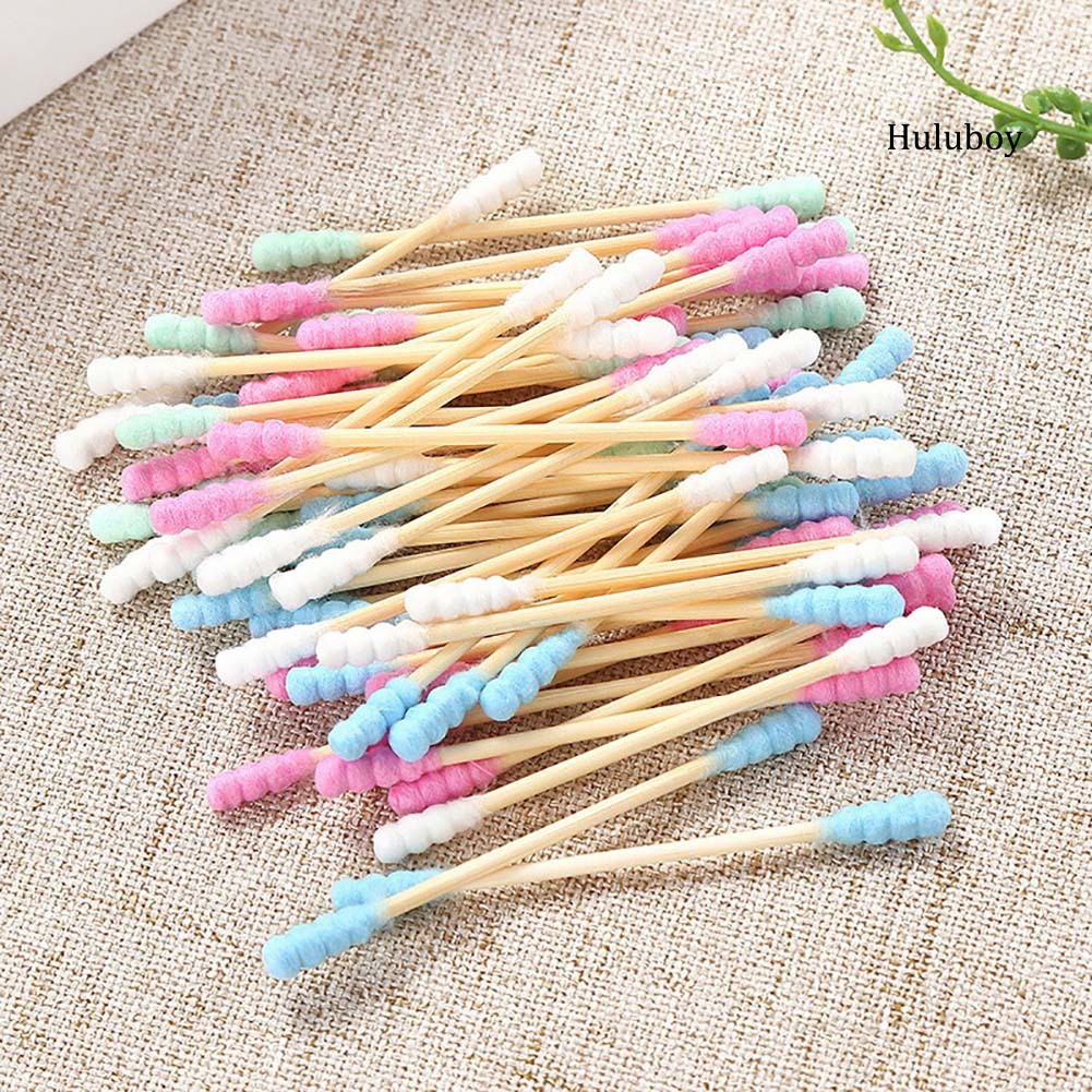 (Hàng Mới Về) Tăm Bông Vệ Sinh Tai Hai Đầu Dùng Một Lần Cho Nữ | BigBuy360 - bigbuy360.vn