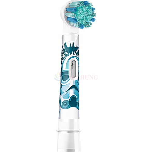 Đầu bàn chải thay thế bàn chải điện trẻ em Oral-B Disney Star Wars Extra Soft - Dễ dàng thay thế vào bàn chải điện