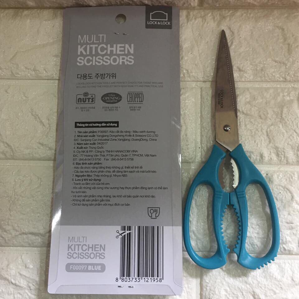 Kéo cắt đa năng Lock&Lock - F00097- 21cm