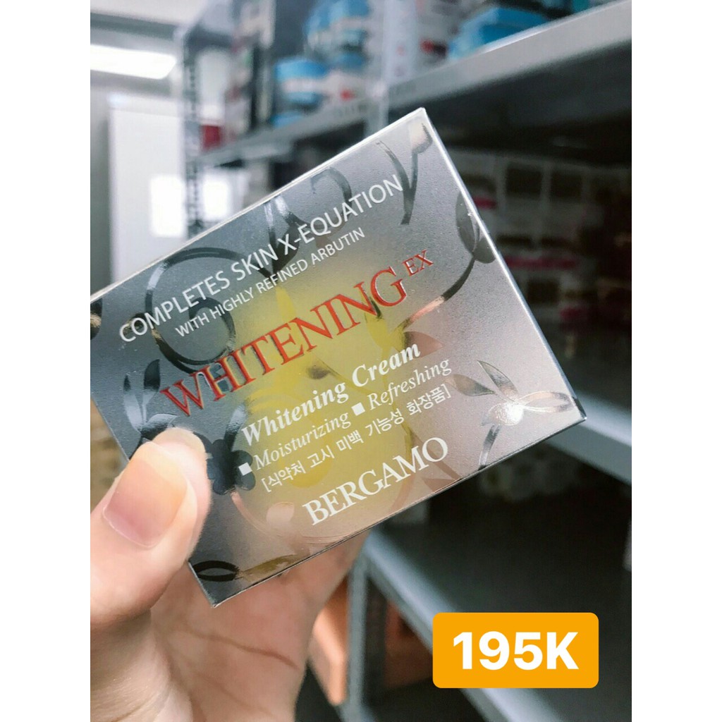 Kem Bergamo Whitening Ex Cream Hàn Quốc 50ml