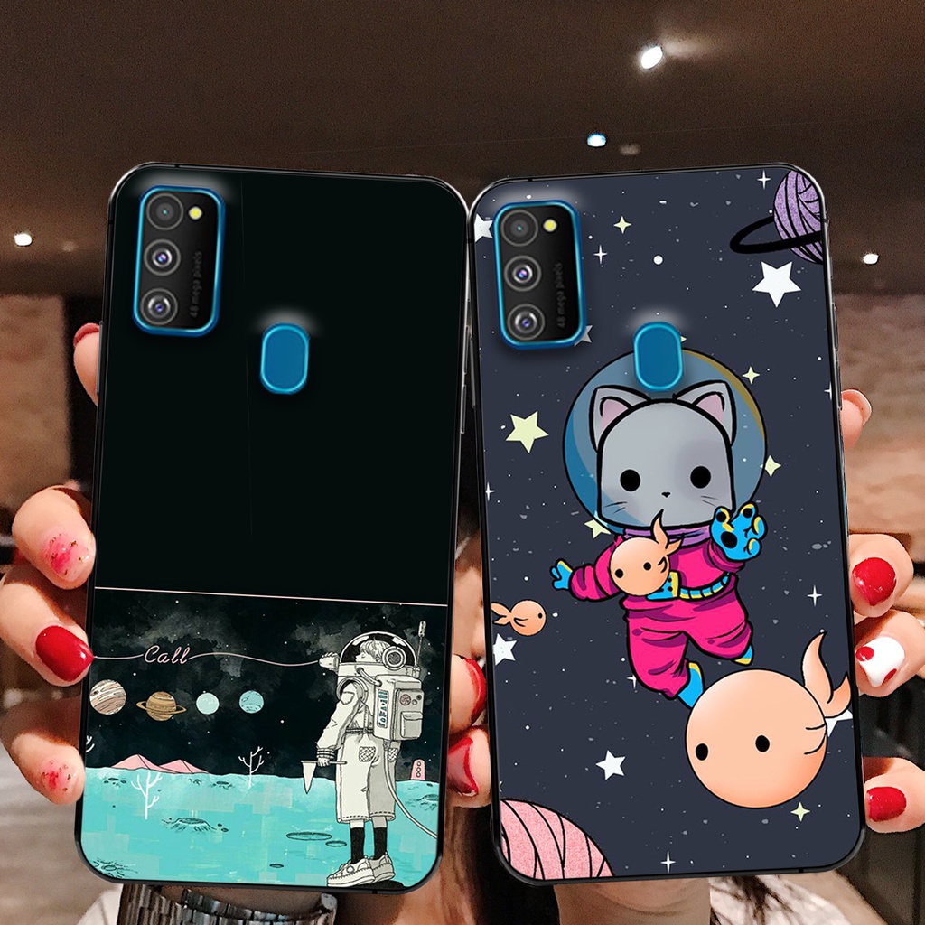 Ốp lưng Samsung A21S - Samsung M21 - Samsung M30S - Samsung M31vũ trụ cute nhiều hình cực chất