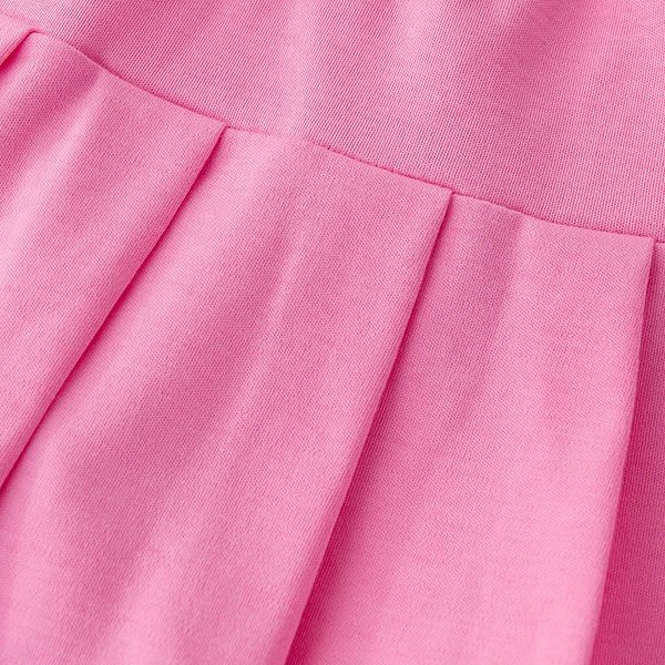 Đặc Biệt Mới ~ Váy Ngắn Hakama Hai Mảnh Cotton Nguyên Chất Xếp Ly Dáng Ôm Mềm Mại Cho Bé Gái