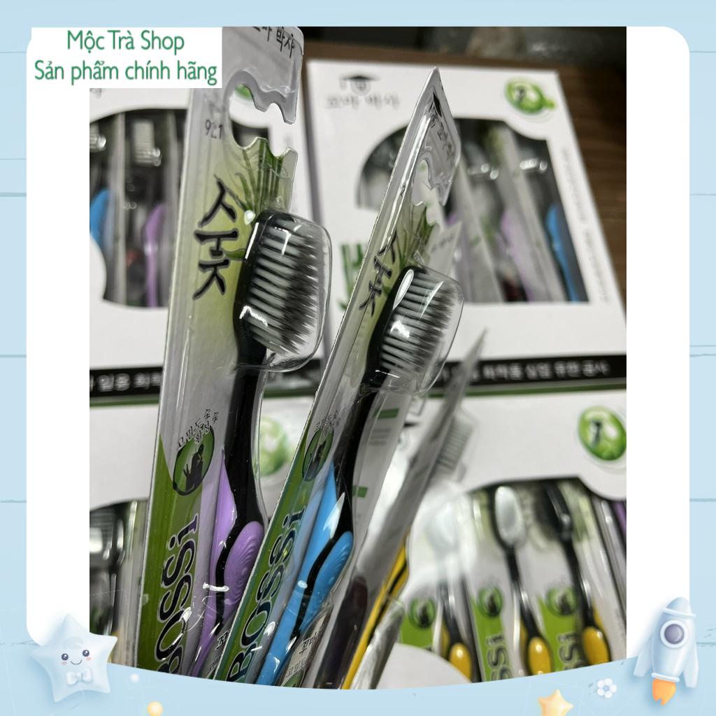 HCM - Bàn chải đánh răng than tre hoạt tính Bossi Hàn Quốc