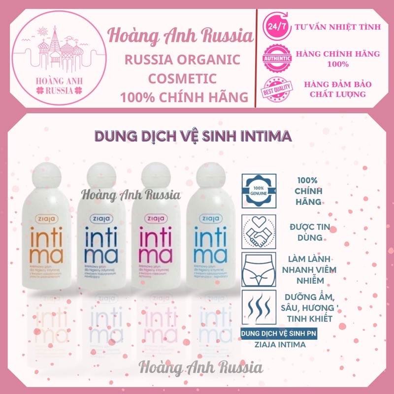 Dung dịch vệ sinh intima Ziaja